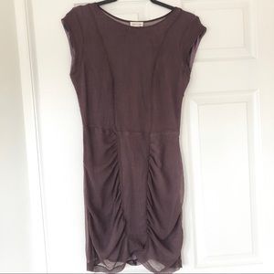 Urban Outfitters Sheer Gauze Purple Dress (4)